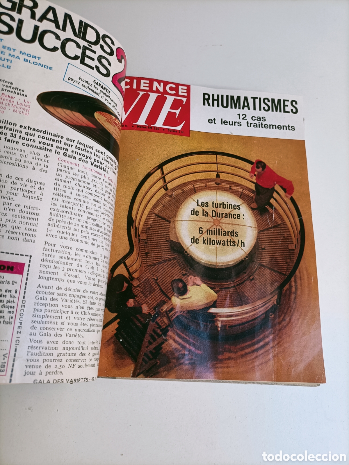 Libros de segunda mano de ciencias: Vie cience.. texto en franc&eacute;s 1962 ciencia vida - Foto 3