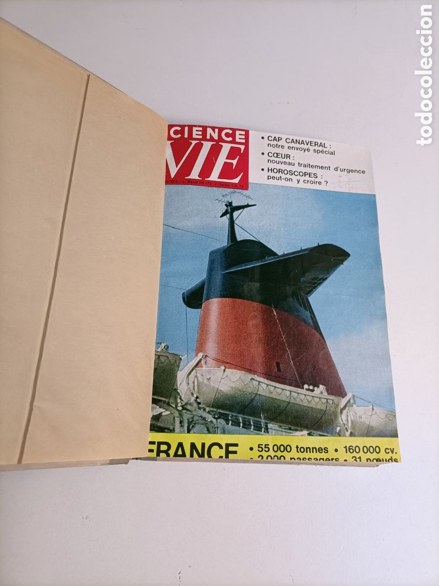 Libros de segunda mano de ciencias: Vie cience.. texto en franc&eacute;s 1962 ciencia vida - Foto 1