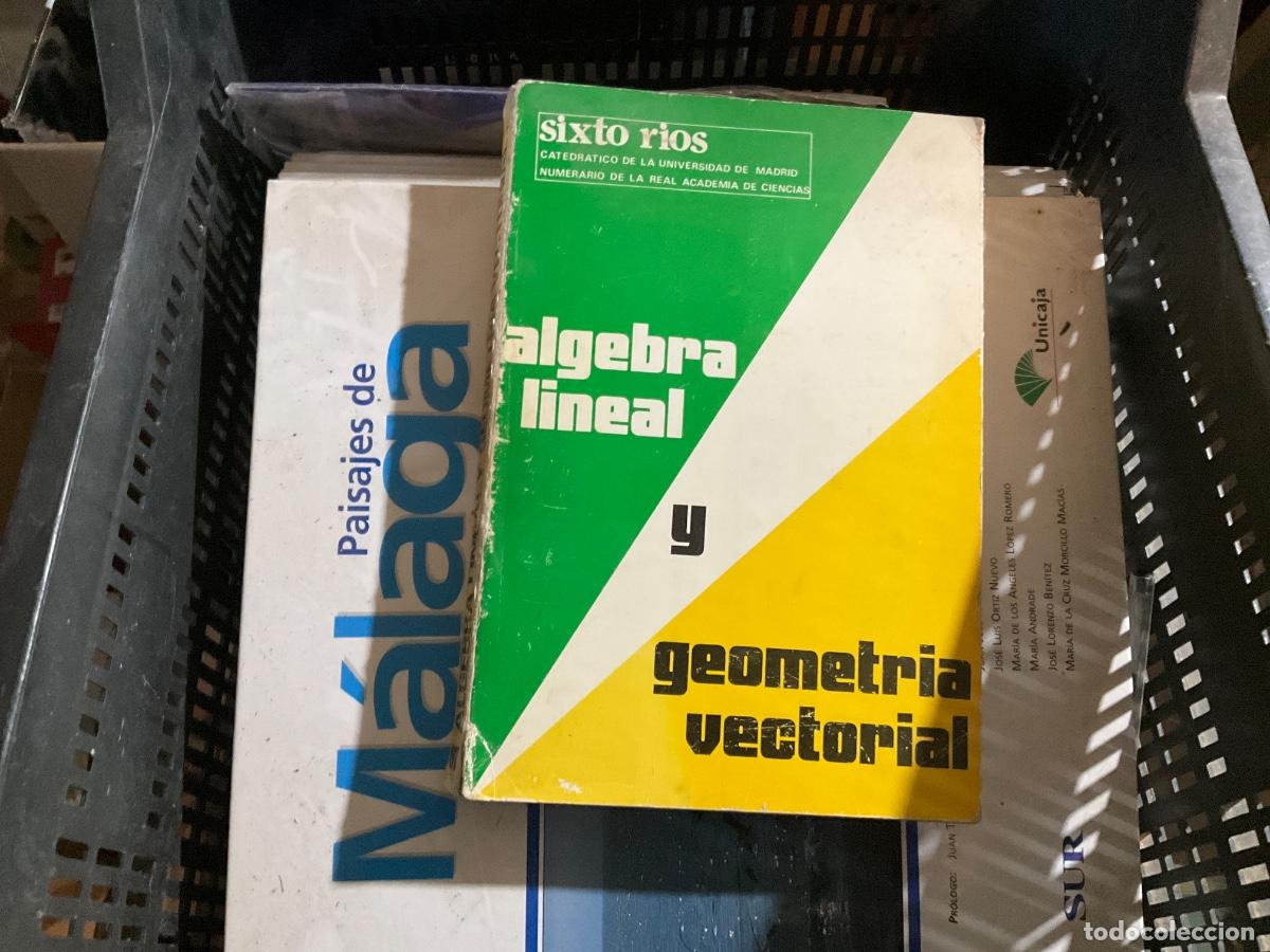 Libros de segunda mano de ciencias: &Aacute;lgebra lineal y geometr&iacute;a vectorial Sixto r&iacute;os - Foto 1