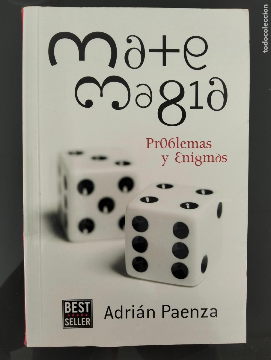Libros de segunda mano de ciencias: Matematicas. Matemagia. Problemas y Enigmas, Adrian Paenza, ed. Penguin, 2016. VISITA MI CATALOGO