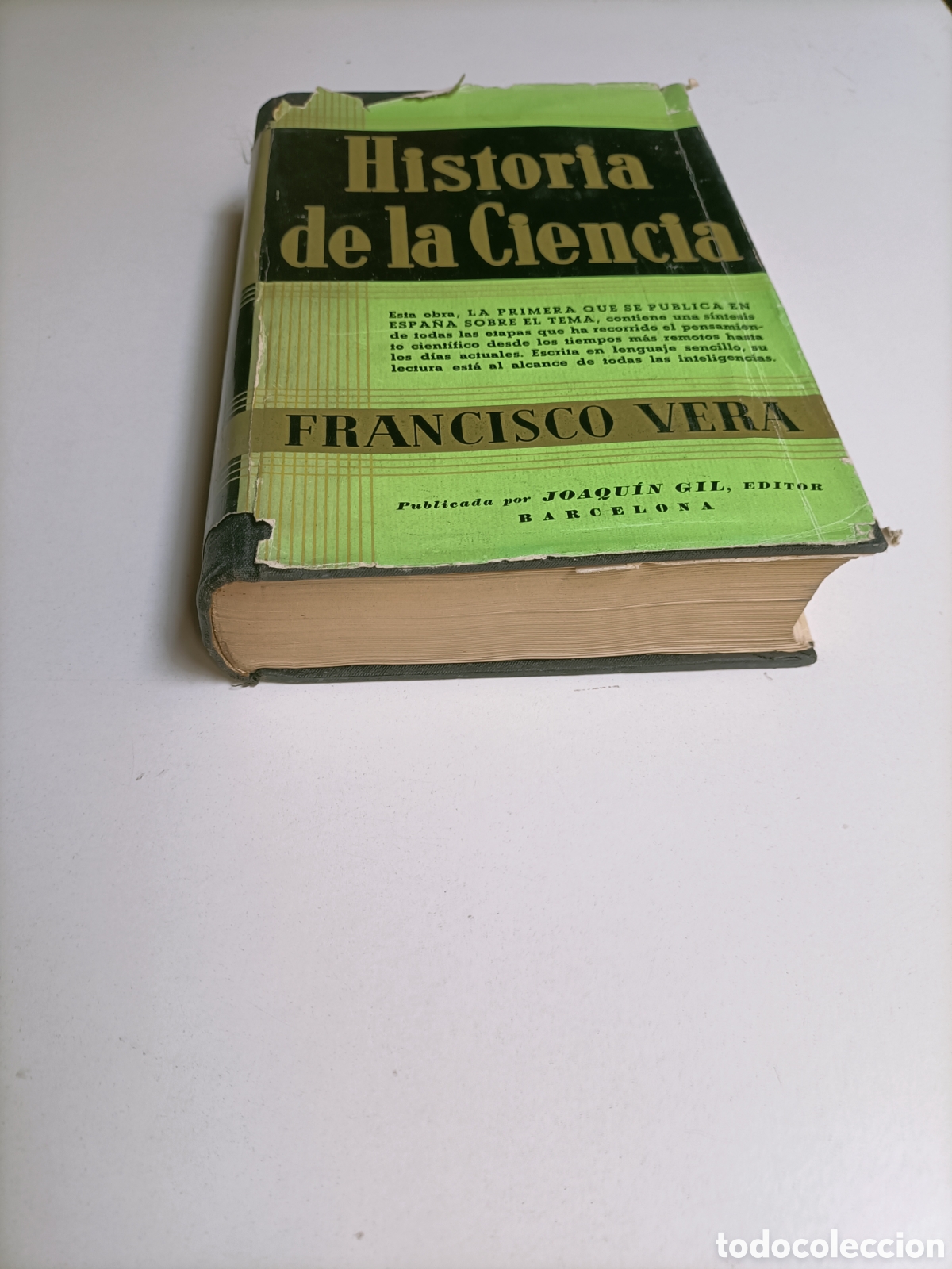 Libros de segunda mano de ciencias: Historia de la ciencia. Francisco Vera - Foto 2