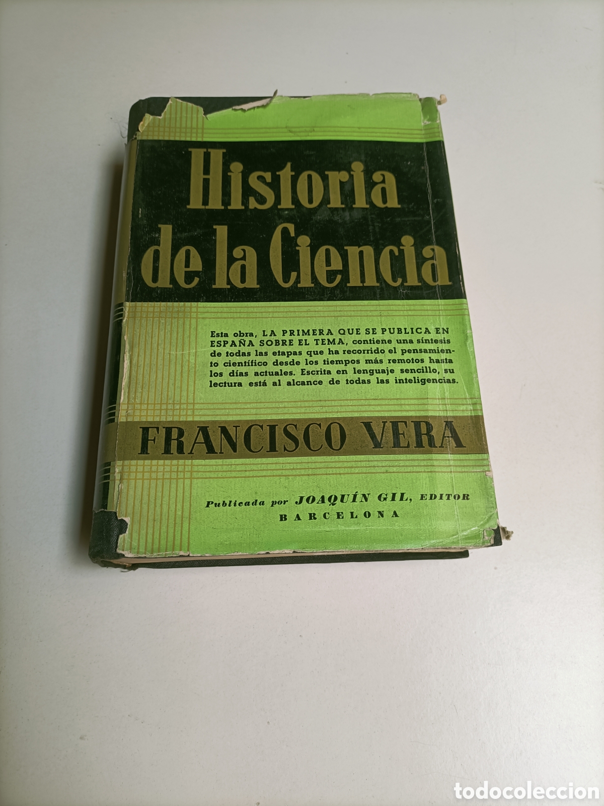 Libros de segunda mano de ciencias: Historia de la ciencia. Francisco Vera