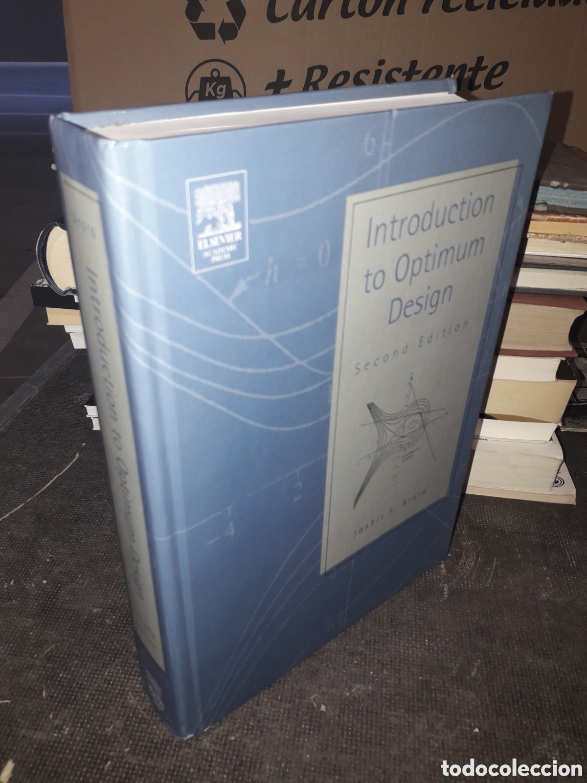 Libros de segunda mano de ciencias: INTRODUCTION TO OPTIMUN DESIGN.JASBIR S. ARORA