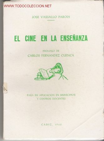 Libros de segunda mano: EL CINE EN LA ENSE&Ntilde;ANZA, DE 1962 - Foto 1