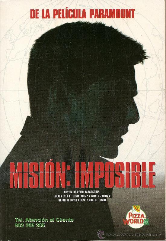 Libros de segunda mano: MISI&Oacute;N IMPOSIBLE DE PERTER BARSOCCHINI(MART&Iacute;NEZ ROCA) - Foto 1