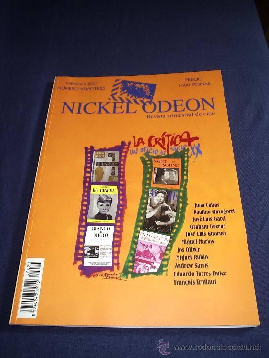 Libros de segunda mano: Nickel Odeon n&ordm; 23 La cr&iacute;tica (2001)