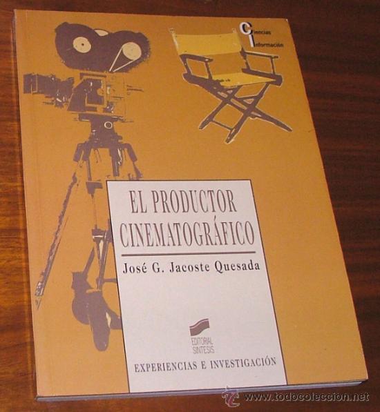 Libro Cine El Productor Cinematografico Jose Comprar Libros De Cine En Todocoleccion