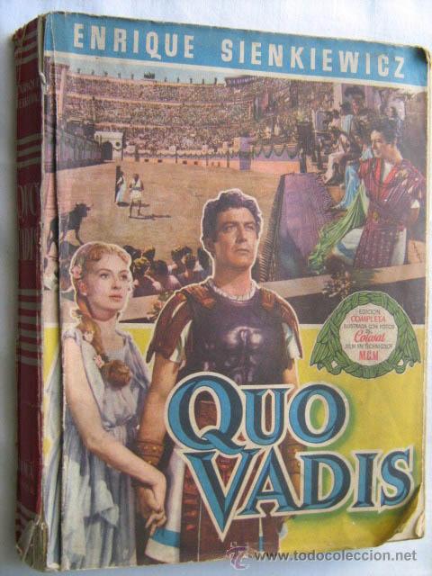Libros de segunda mano: QUO VADIS. SIENKIEWICZ, Enrique. 1953 - Foto 1