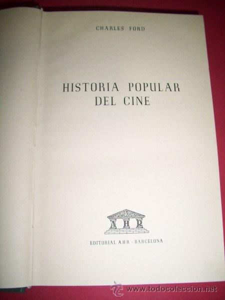 Libros de segunda mano: FORD, Charles - Historia popular del cine - Foto 1