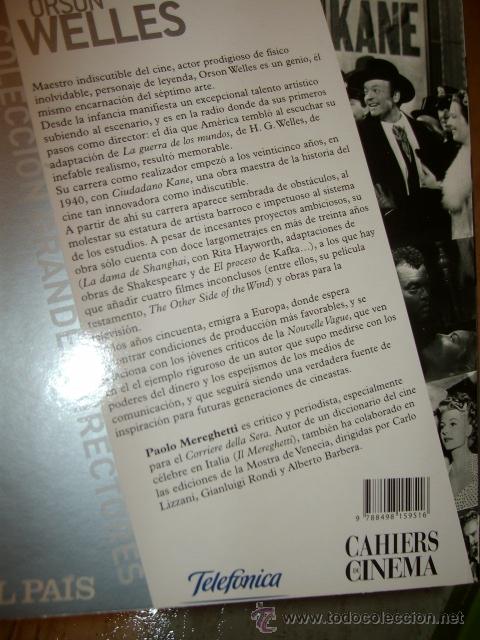 Libros de segunda mano: EL LIBRO DE ORSON WELLES. (2008) - Foto 6