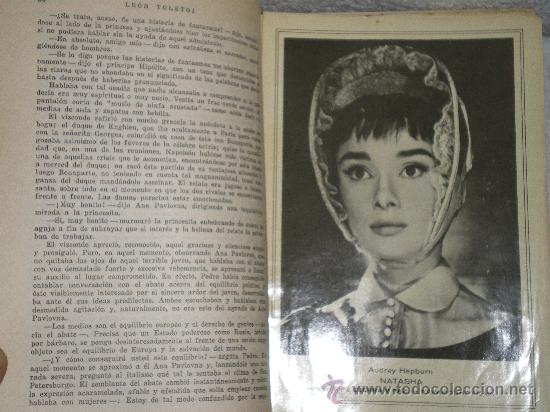 Libros de segunda mano: LIBRO GUERRA Y PAZ BASADO EN LA PELICULA - Foto 3