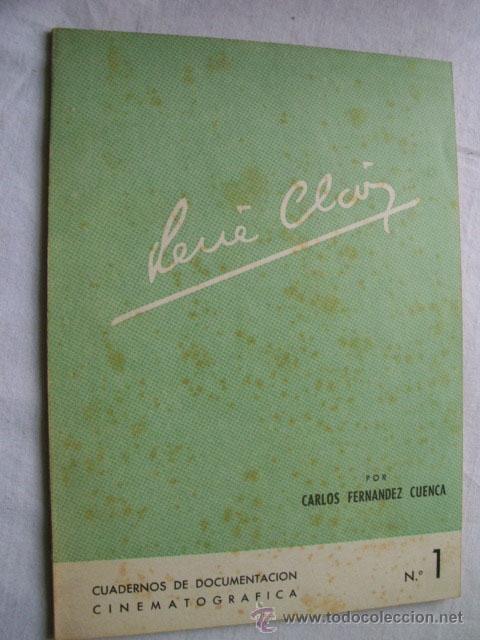 Libros de segunda mano: REN&Eacute; CLAIR. FERN&Aacute;NDEZ CUENCA, Carlos. 1951 - Foto 1