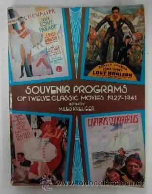 Libri di seconda mano: SOUVENIRS PROGRAMS OF TWELVE CLASSIC MOVIES 1927-1941