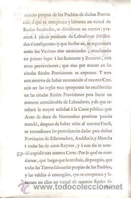 Libros de segunda mano: REAL PROVISI&Oacute;N DE SU MAGESTAD &ndash; A&ntilde;o 1767 - Foto 4