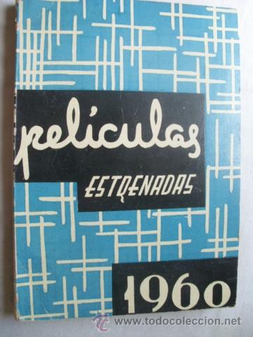 Libros de segunda mano: PEL&Iacute;CULAS ESTRENADAS 1960 - Foto 1
