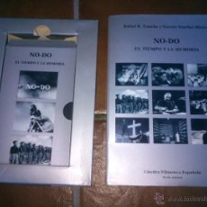 Libros de segunda mano: NO-DO EL TIEMPO Y LA MEMORIA,MAS VIDEO, RAFAEL R.TRANCHE Y VICENTE SANCHEZ 635 PAG. . Lote 41221457