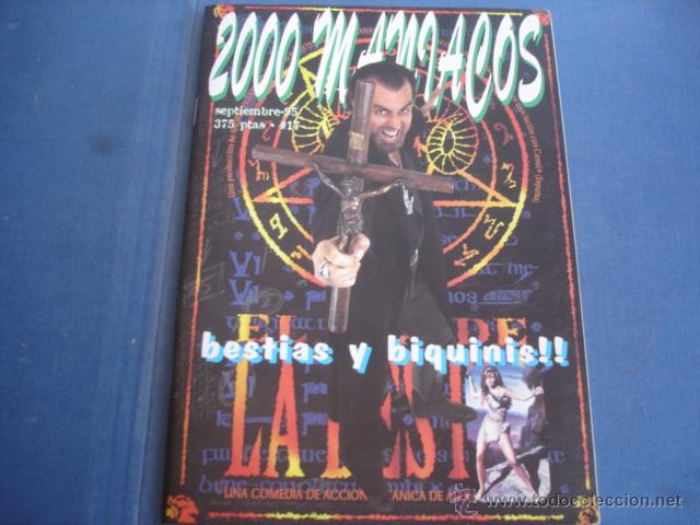 Libri di seconda mano: 2000 MANIACOS N&ordm; 17  BESTIAS Y BIQUINIS  SEPTIEMBRE-95