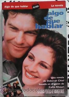 Libros de segunda mano: Algo de que hablar, la novela, Deborah Chiel - Foto 1