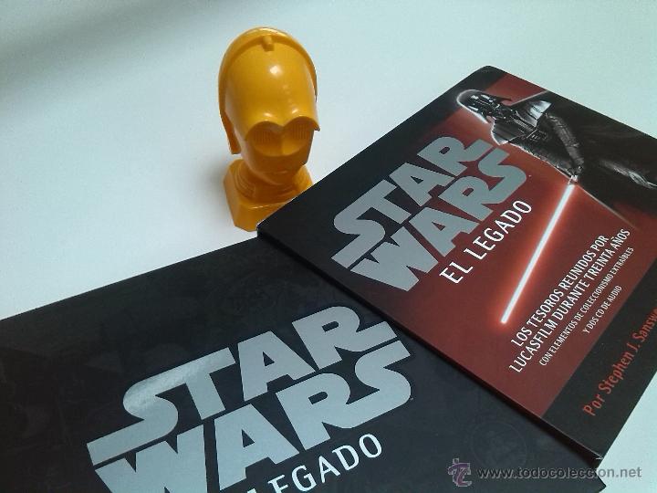 Libros de segunda mano: STAR WARS EL LEGADO. Libro del 30 ANIVERSARIO. Con ELEMENTOS EXTRA&Iacute;BLES Y DOS CD'S. Regalo De c3po