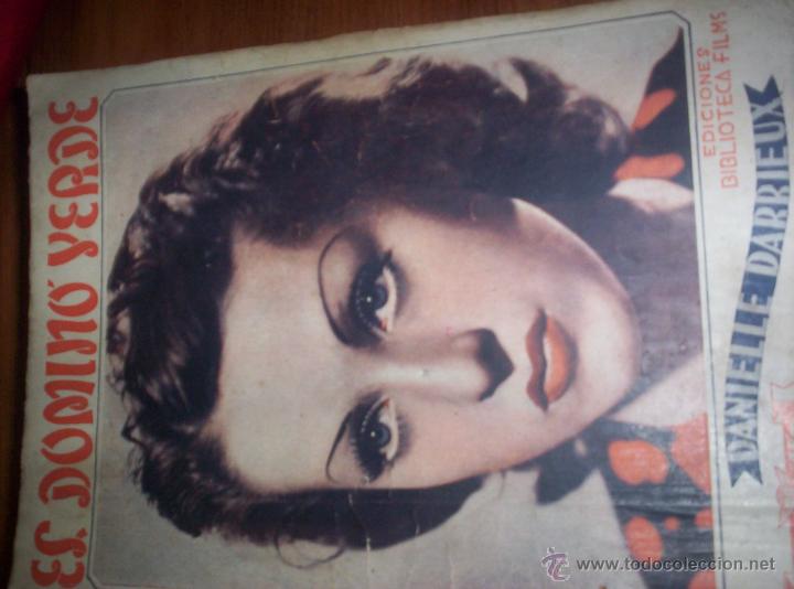 Libros de segunda mano: EDICIONES BIBLIOTECA FILMS-  EL DOMINO VERDE - 2 PTAS - Foto 1