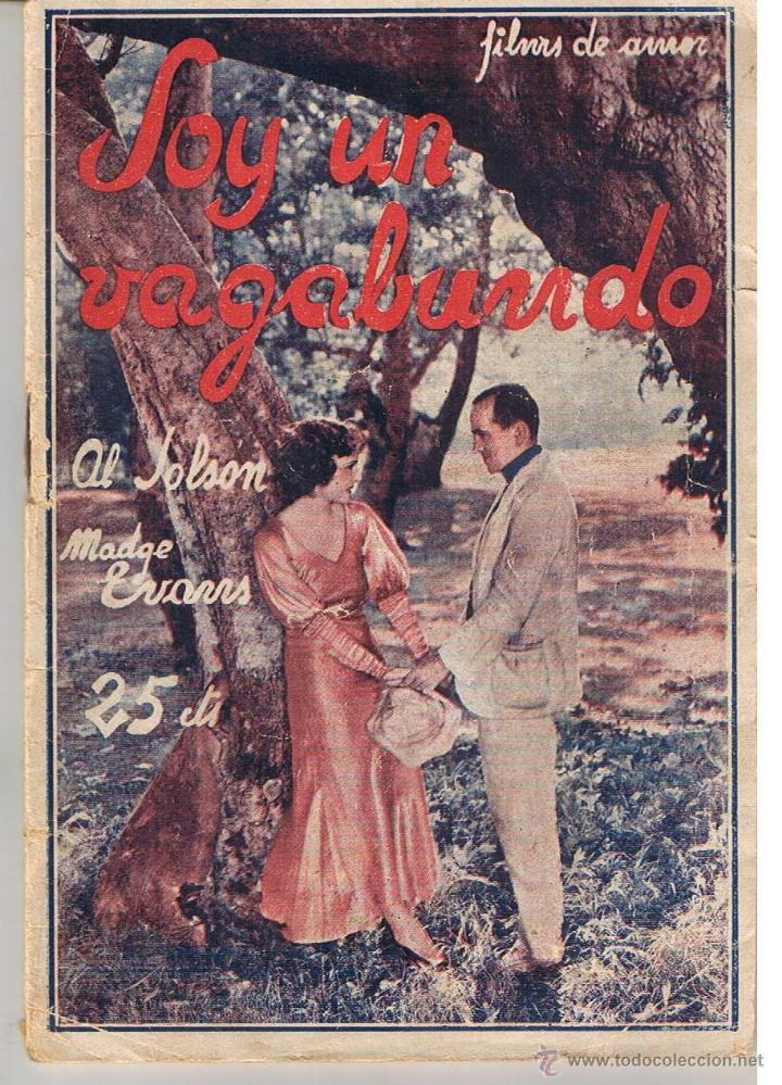 Libros de segunda mano: FILMS DE AMOR. N&ordm; 347, SOY UN VAGABUNDO. EDITORIAL ALAS.(P/D29)