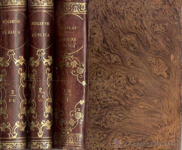 Libros de segunda mano: ELEMENTOS DE HIGIENE P&Uacute;BLICA -3 vol- A&ntilde;o 1862 - Foto 1