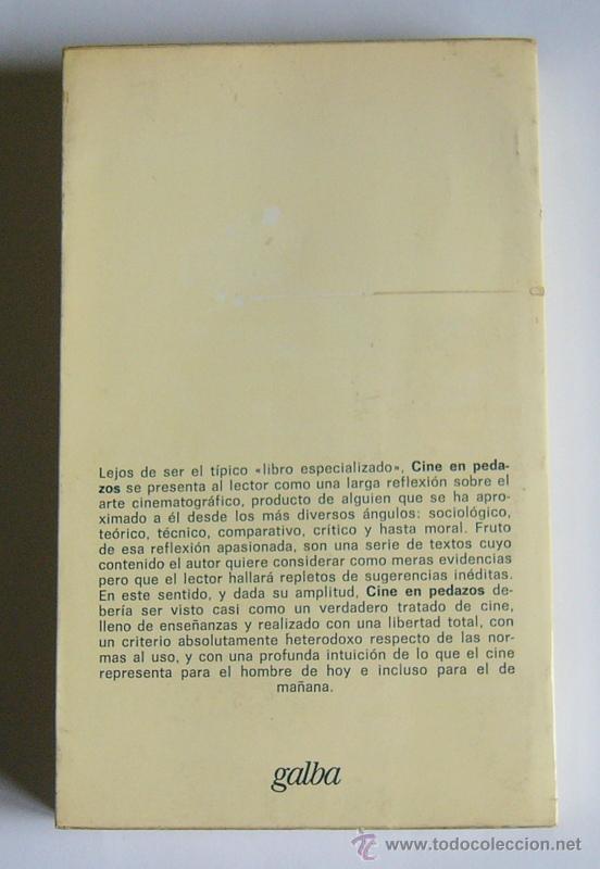 Libros de segunda mano: CINE EN PEDAZOS - JAUME PICAS - Foto 2