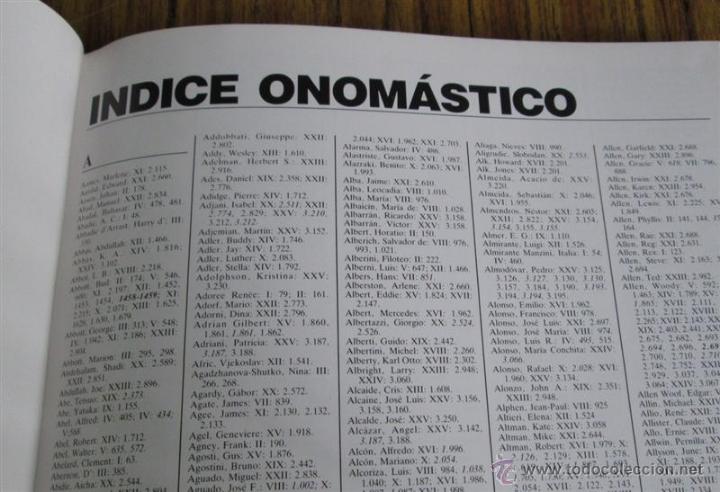 Libros de segunda mano: Historia universal del cine - Vol 26 - &Iacute;ndice onom&aacute;stico - Foto 5