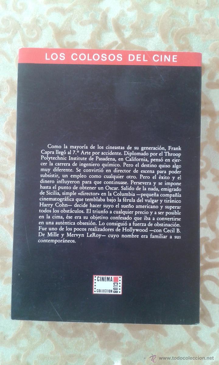 Libros de segunda mano: FRANK CAPRA - LOS COLOSOS DEL CINE - Foto 3
