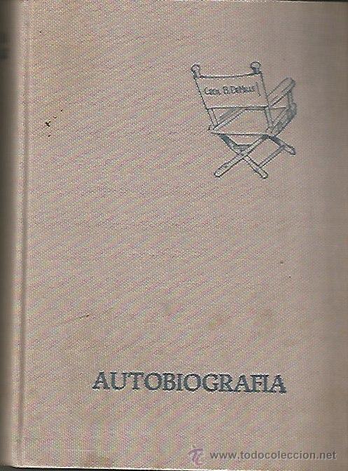 Libros de segunda mano: CECIL B. DE MILLE. AUTOBIOGRAFIA. 1960 - Foto 1