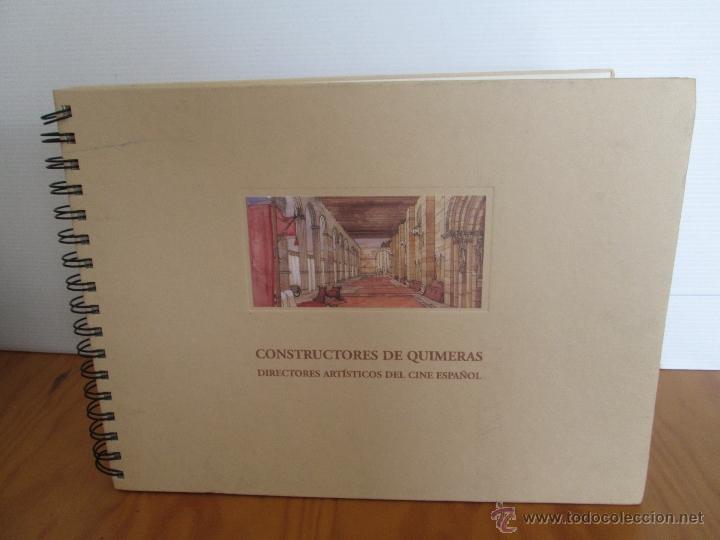 Libros de segunda mano: CONSTRUCTORES DE QUIMERAS. DIRECTORES ARTISTICOS DEL CINE ESPA&Ntilde;OL. - Foto 1