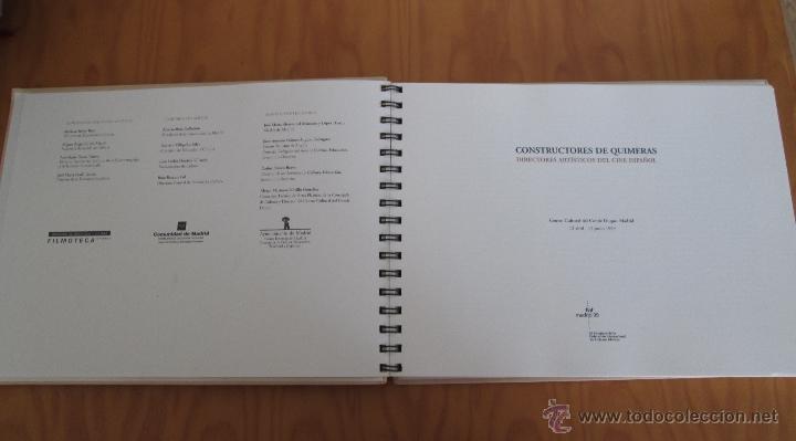 Libros de segunda mano: CONSTRUCTORES DE QUIMERAS. DIRECTORES ARTISTICOS DEL CINE ESPA&Ntilde;OL. - Foto 3