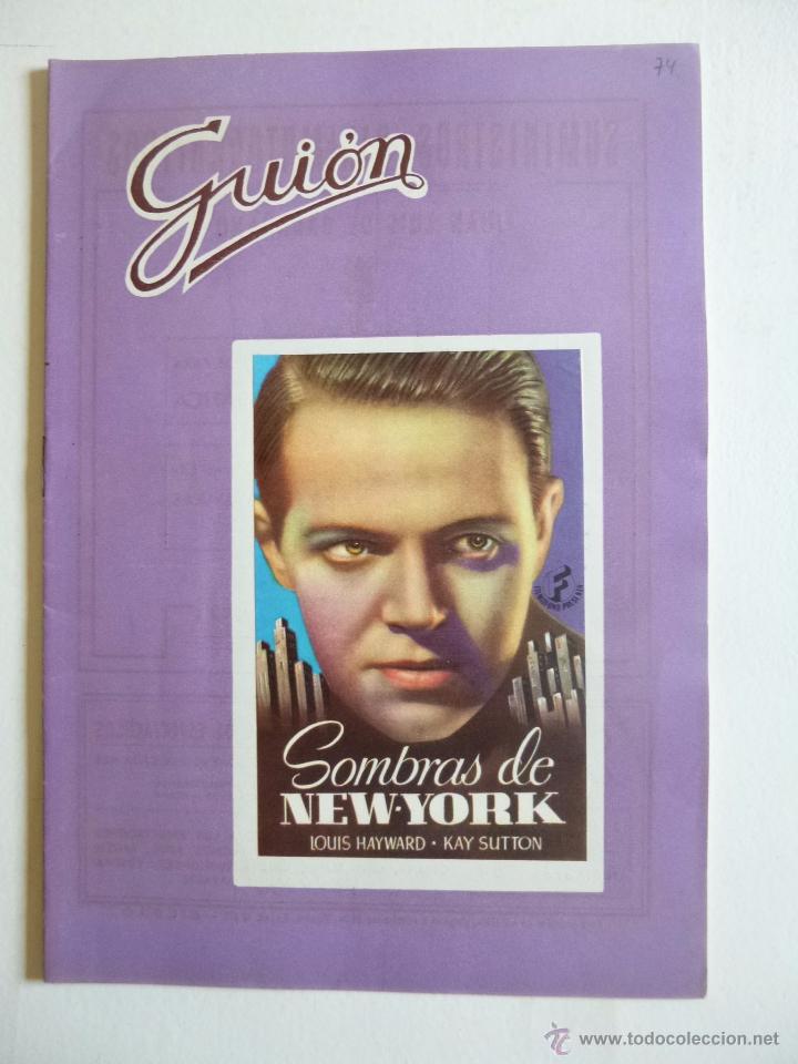 Libros de segunda mano: GUI&Oacute;N # 74, REVISTA DE CINE,  SOBRAS DE NEW YORK 1944