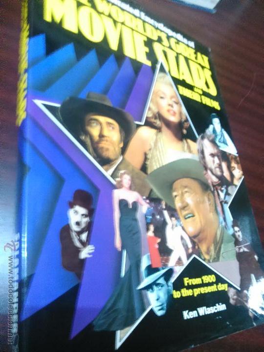 Libros de segunda mano: The Illustrated Encyclopedia of the World's Great Movie Stars and Their Fi, EN INGLES - SF.CINE BS 6