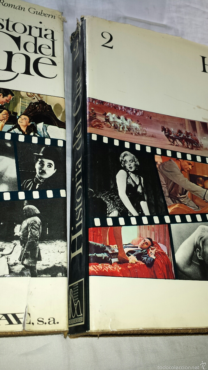 Libros de segunda mano: HISTORIA DEL CINE EDICIONES DANAE 2 TOMOS 1973 - Foto 2
