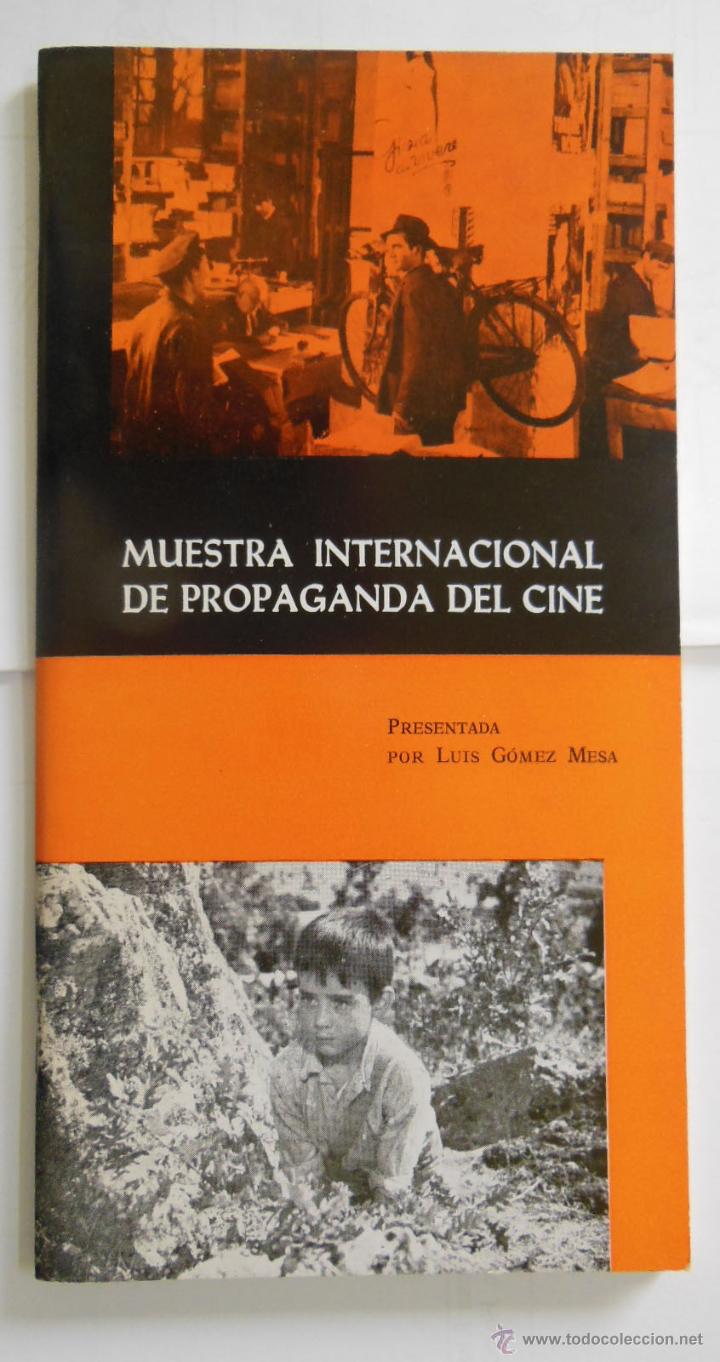 Livros em segunda m&atilde;o: Folleto : MUESTRA INTERNACIONAL DE PROPAGANDA DEL CINE. G&Oacute;MEZ MESA Luis. 1975