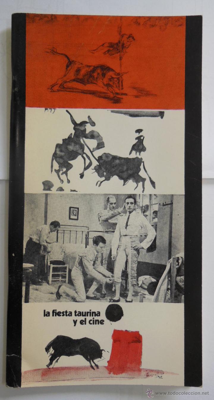 Livros em segunda m&atilde;o: Folleto : LA FIESTA TAURINA Y EL CINE. G&Oacute;MEZ MESA Luis. 1972