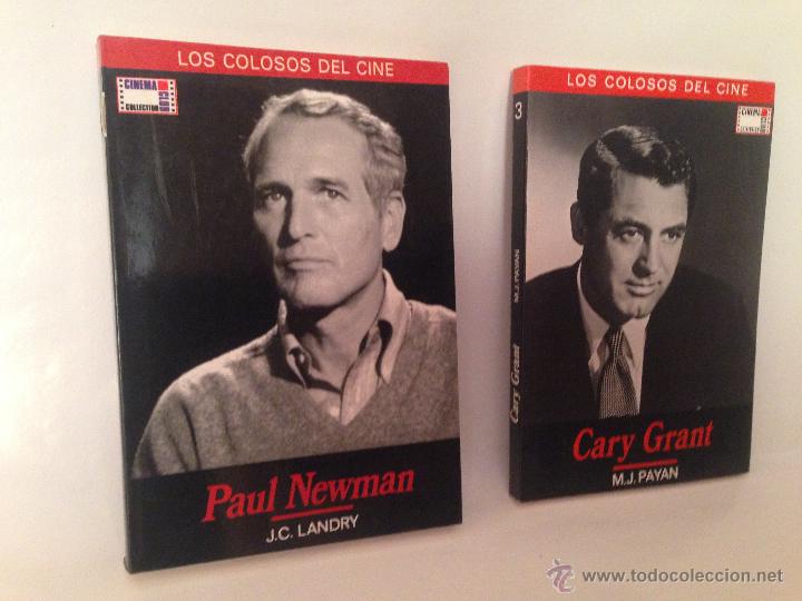 Gebrauchte B&uuml;cher: Paul Newman por J.C. Landry / Cary Grant por M.J. Payan. Colosos del cine.