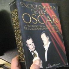 Libri di seconda mano: ENCICLOPEDIA DE LOS OSCAR, CARMONA, LUIS MIGUEL, 1927 2007 , CINE. Lote 53810291