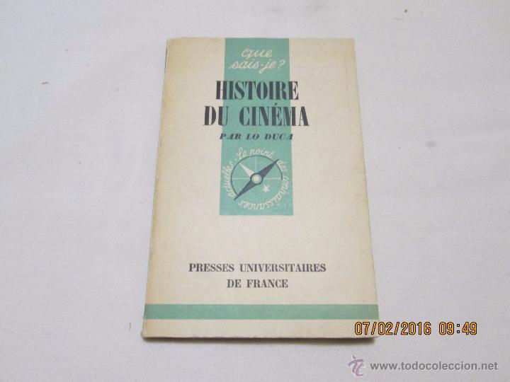 HISTORIE DU CINEMA - LO DUCA - 1958