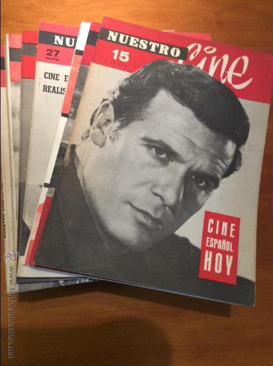 Gebrauchte B&uuml;cher: Nuestro cine revista cinematogr&aacute;fica