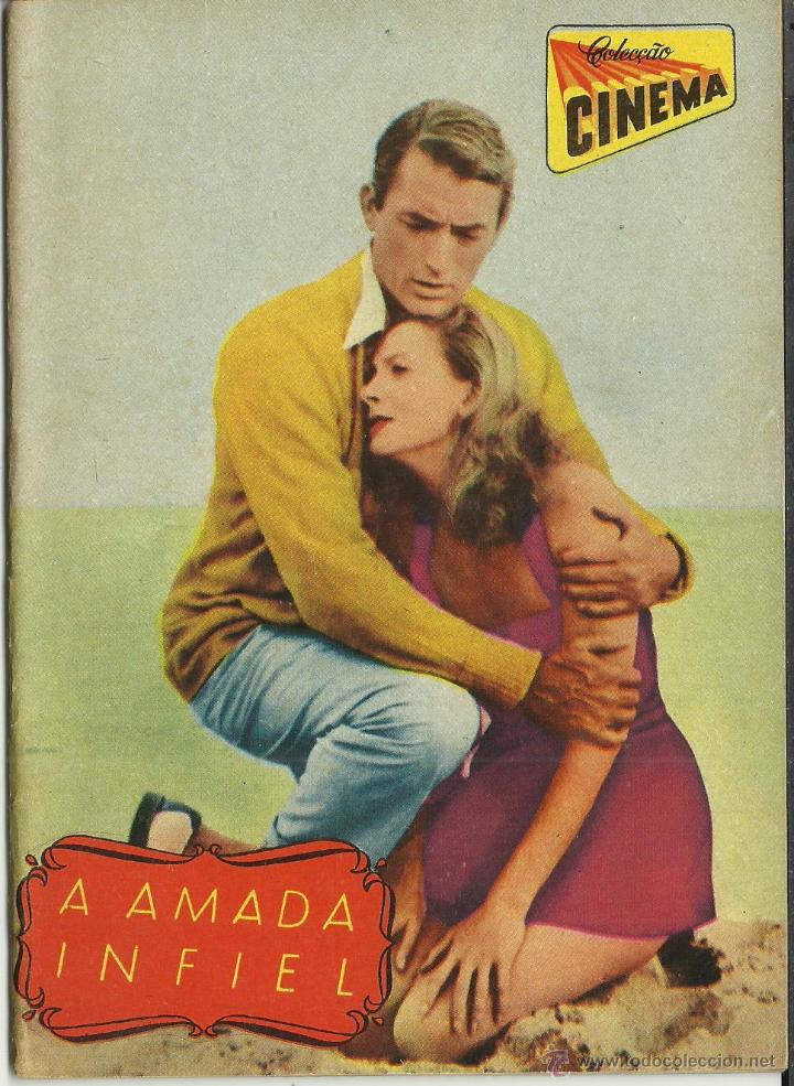 Livros em segunda m&atilde;o: COLECCIO CINEMA LIBRO DE 32 HOJAS DE LA PELICULA LA AMADA INFIEL CON FOTOS TODO EN PORTUGUES