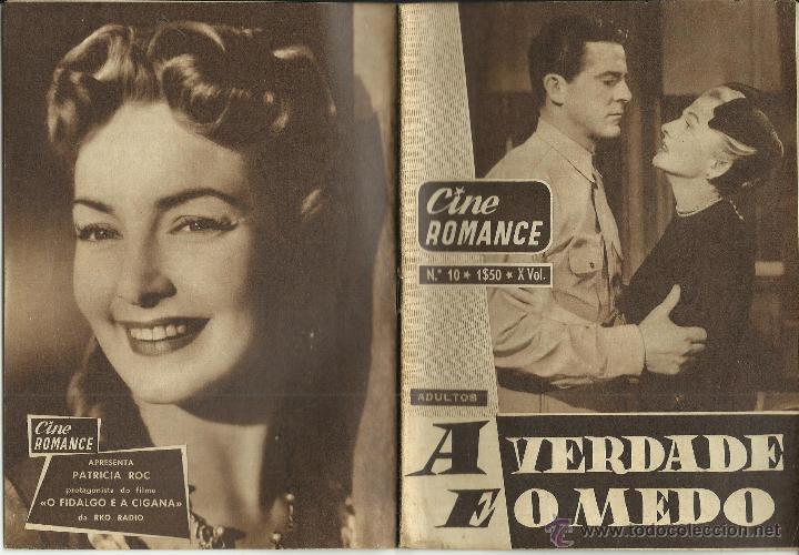 Second hand books: CINE ROMANCE LIBRO DE 32 HOJAS DE LA PELICULA LA VERDAD Y EL MIEDO  CON FOTOS TODO EN PORTUGUES