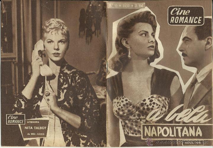 Gebrauchte B&uuml;cher: CINE ROMANCE LIBRO DE 32 HOJAS DE LA PELICULA LA BELLA NAPOLITANA CON FOTOS TODO EN PORTUGUES