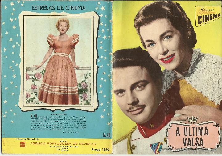 Libros de segunda mano: COLECCIO CINEMA LIBRO DE 32 HOJAS DE LA PELICULA EL ULTIMO VALS CON FOTOS TODO EN PORTUGUES
