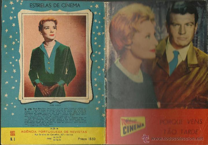 Livros em segunda m&atilde;o: COLECCIO CINEMA LIBRO DE 32 HOJAS DE LA PELICULA POR QUE VIENES TAN TARDE FOTOS TODO EN PORTUGUES