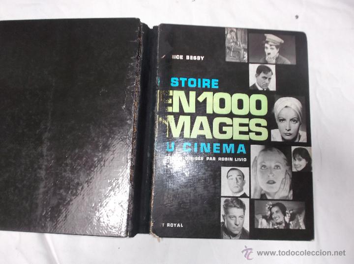 Livros em segunda m&atilde;o: histoire en 1000 images du cinema, maurice bessy,1962, editions pont royal, 320 paginas ,restaurado