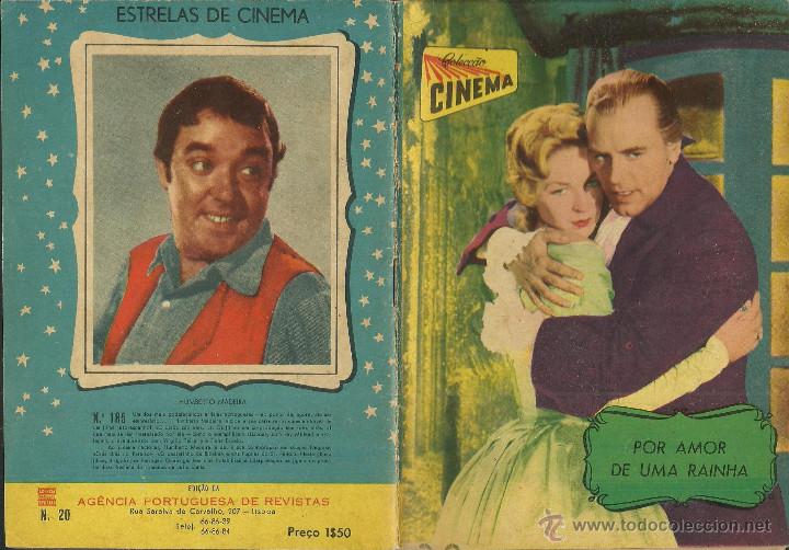 Libros de segunda mano: COLECCIO CINEMA LIBRO DE 32 HOJAS DE LA PELICULA POR AMOR DE UNA REINA FOTOS TODO EN PORTUGUES