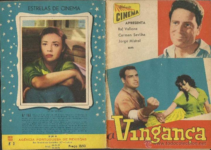 Second hand books: COLECCIO CINEMA LIBRO DE 32 HOJAS DE LA PELICULA VENGANZA  FOTOS TODO EN PORTUGUES