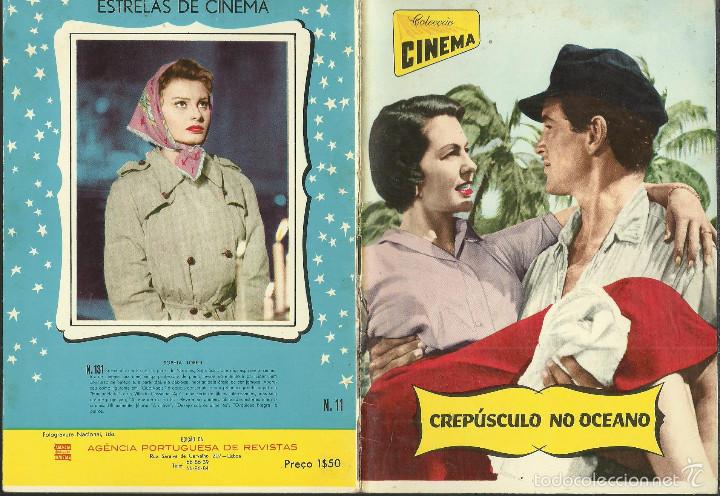 Libros de segunda mano: COLECCIO CINEMA LIBRO DE 32 HOJAS DE LA PELICULA CREPUSCULO EN EL MAR FOTOS TODO EN PORTUGUES
